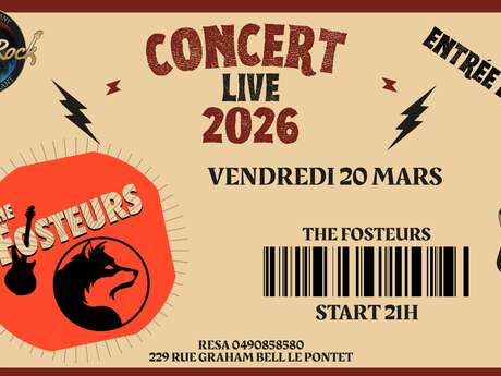 Concert Live The Fosteurs