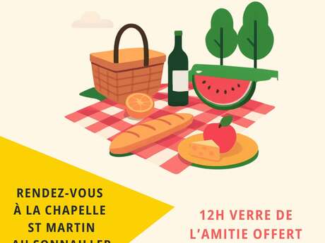 Pique-nique à la chapelle St-Martin