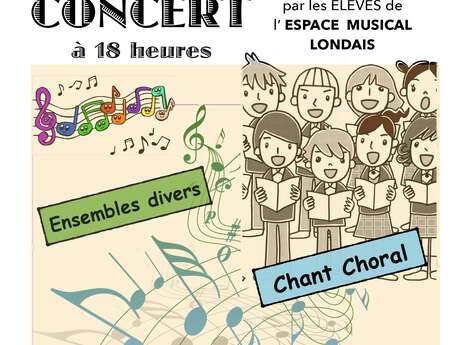 Konzert von Schülern des Espace Musical Londais