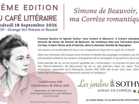 Café littéraire, 4ème édition - Simone de Beauvoir