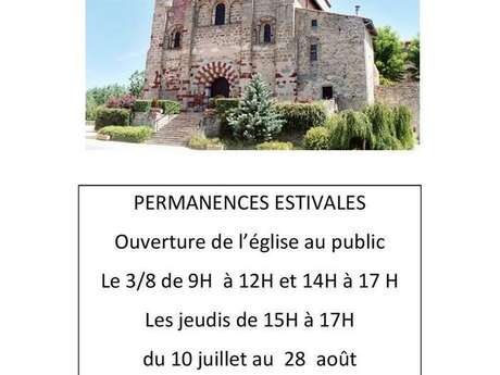 Ouverture de l'église Saint Didier