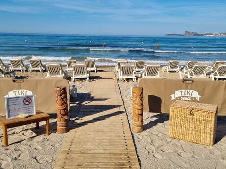 Tiki Beach - Saint-Cyr-sur-Mer