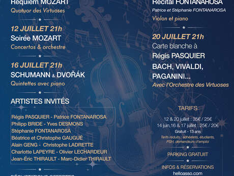 Festival "Virtuoses sous les étoiles"