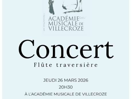 Concert de flûte traversière
