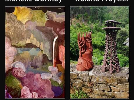 Expositions de Marielle Dormoy et Roland Fruytier