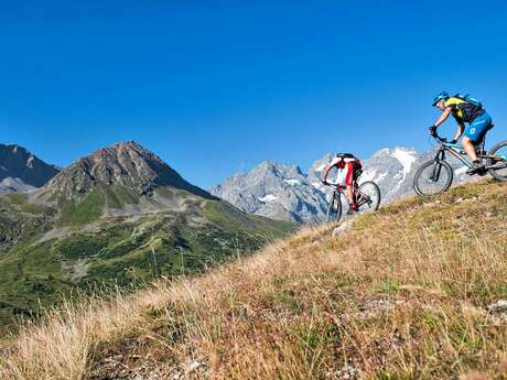 GTHA - Grande Traversée des Hautes-Alpes à VTT - [ section Briançonnais ]