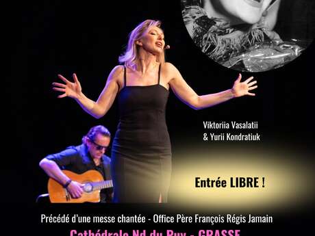 Hommage à Édith Piaf à la Cathédrale de Grasse