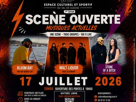 Scène Ouverte – Musiques Actuelles 2026