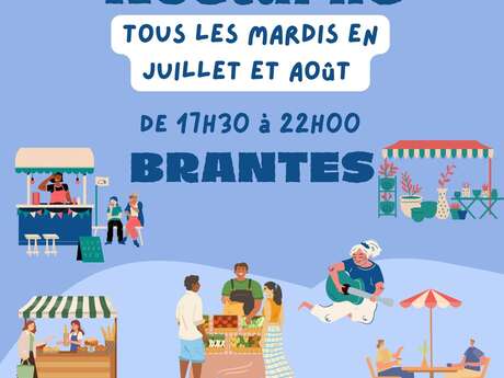 Marché nocturne de Brantes