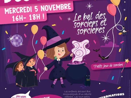 Espace des familles : le bal des sorciers et sorcières