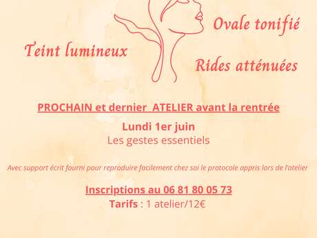 Atelier yoga du visage