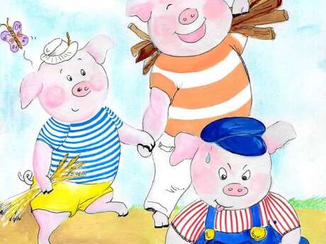 Les 3 petits cochons Le 10 nov 2024