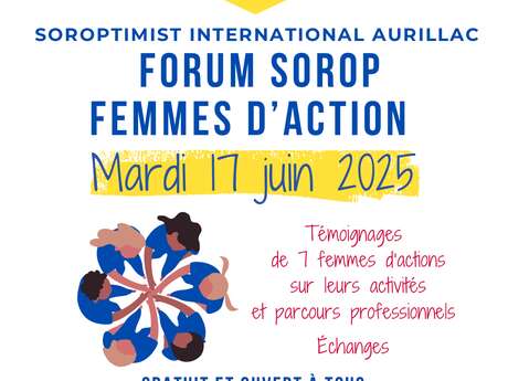 FORUM FEMMES D'ACTION. 3éme EDITION