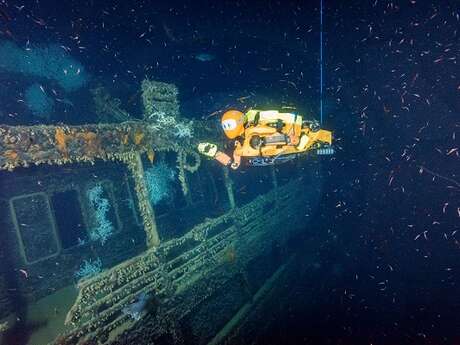 Conférence "30 000 ans sous les mers. L'archéologiue sous-marine, du temps des pionniers à l'ère robotique"