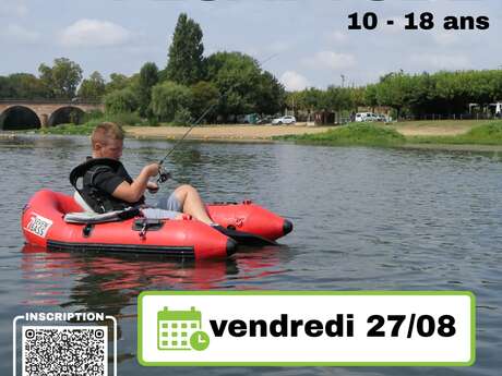 Stage de pêche en Float tube - 10/18ans
