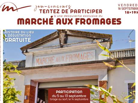 Journées Européennes du Patrimoine : Découverte et dégustation au Marché aux Fromages