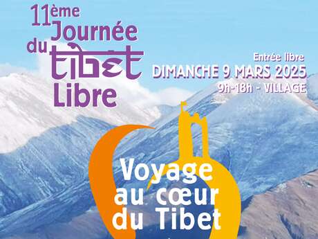 11ème Journée du Tibet libre " Voyage au coeur du Tibet "