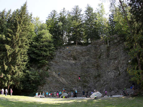 Sito di arrampicata di Les Chavants