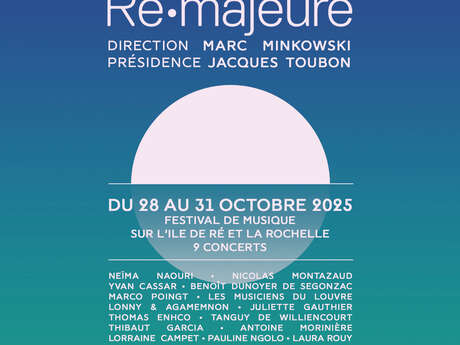 Festival Ré Majeure - Les musiciens du Louvre « rococo & empire»
