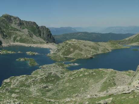 Refuge et Lacs des 7 Laux par le Pleynet