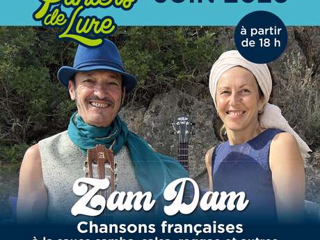 Montlaux marché de producteurs en musique avec ZAM DAM
