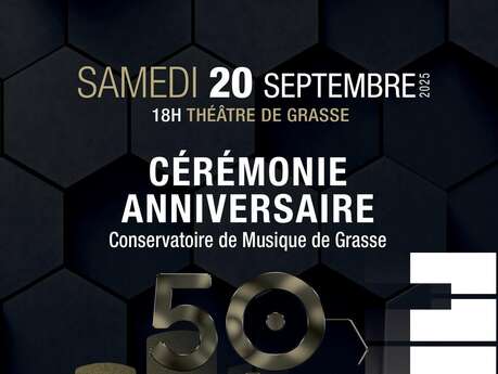 Cérémonie Anniversaire du Conservatoire de Musique de Grasse