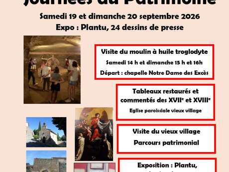 Die Europäischen Tage des Kulturerbes in Cairanne