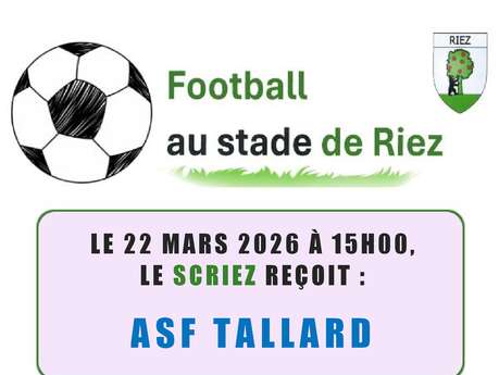 FOOTBALL – Sporting Club Riézois vs ASF TALLARD