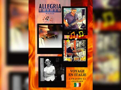 Allegria Band - Voyage en Italie à travers la chanson - Tournefort