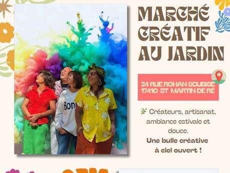 Marché créatif au Jardin