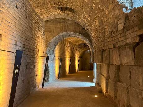 Visite guidée des souterrains de l'amphithéâtre