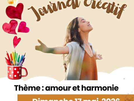 Atelier journal créatif : amour et harmonie