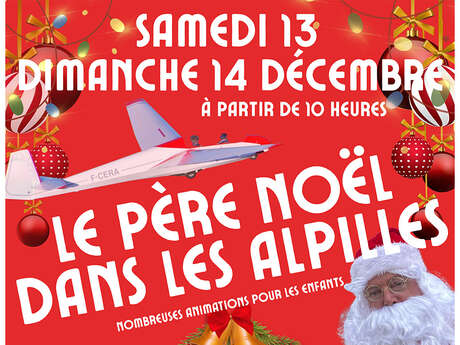 Le père Noël dans les Alpilles