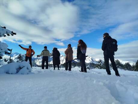 Raquettes accompagnées "Hors des Traces" avec Angaka