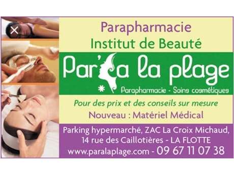Profitez des soins sur mesure avec Par'à la plage