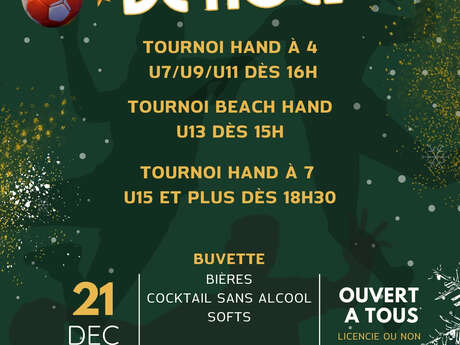 Tournoi de Noël Le 21 déc 2024