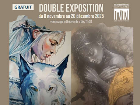 Double exposition à la Bibliothèque de Saint-Rémy-de-Provence