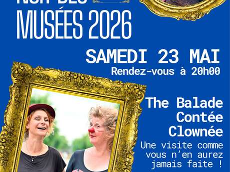 Balade contée et clownée pour la Nuit des Musées