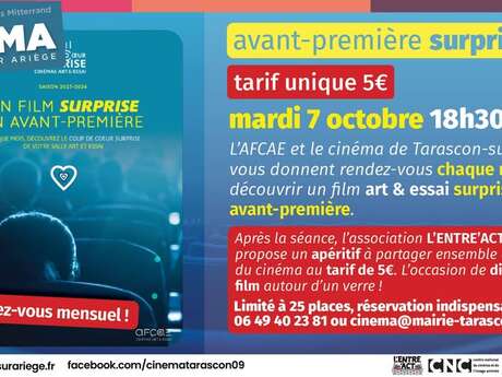 Cinéma film SURPRISE en avant première