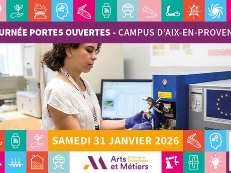 Journée portes ouvertes Campus Arts et Métiers d'Aix-en-Provence
