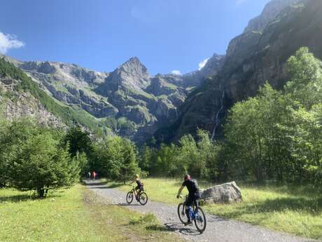 Mountain biking route - Fer-à-Cheval > Morillon