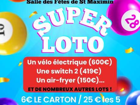Super loto de l'association EP83