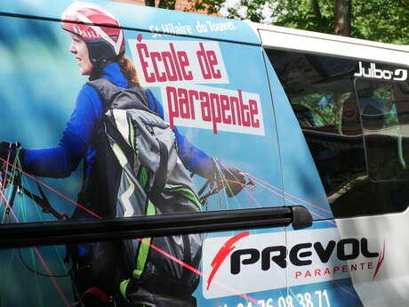 Prévol parapente