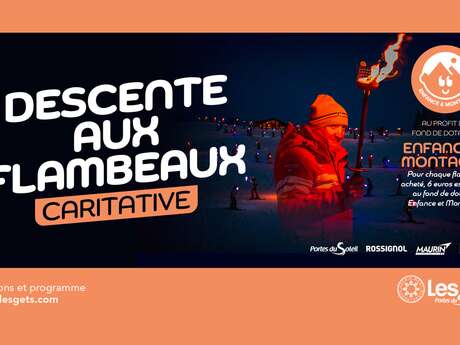 Descente aux flambeaux caritatives