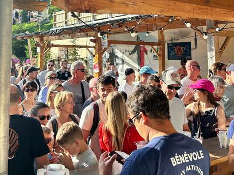 Pot d'accueil estival aux Saisies