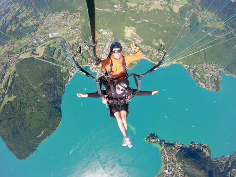 Vol sensation en parapente avec k2 parapente