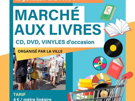 Marché aux livres, cd, dvd, vinyles d'occasion