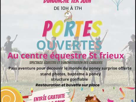 Portes Ouvertes - Centre Equestre St Frieux