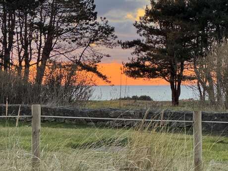 Un havre de paix, face mer