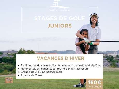 Stages de Golf Juniors